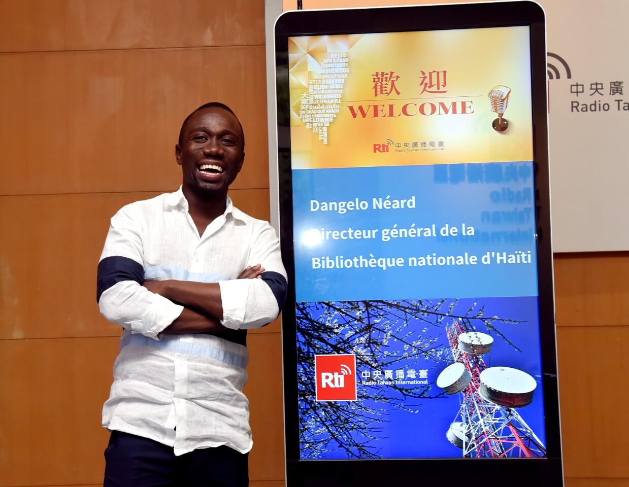 Coopération littéraire Taïwan-Haïti: le directeur de la BNH au micro de Rti