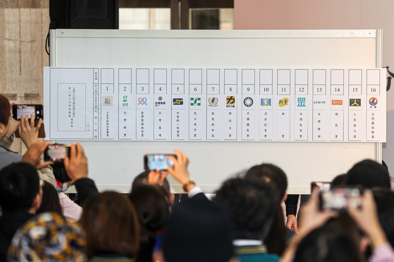 Elections législatives : tirage au sort déterminant l’ordre des partis politiques sur le bulletin de vote