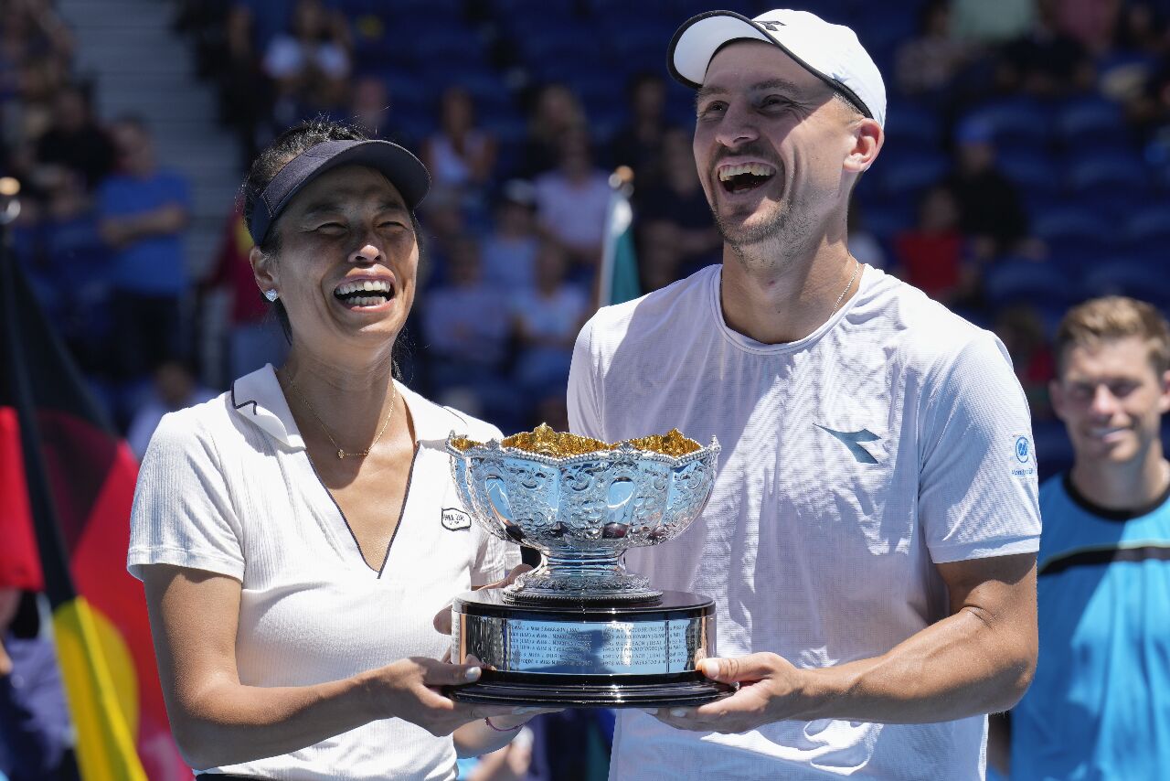 Hsieh Su-wei remporte l’Open d’Australie Double mixte