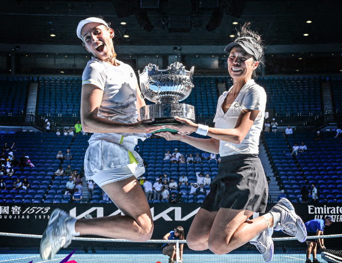 Hsieh Su-wei devient la première Taïwanaise à remporter deux titres à l'Open d'Australie la même année