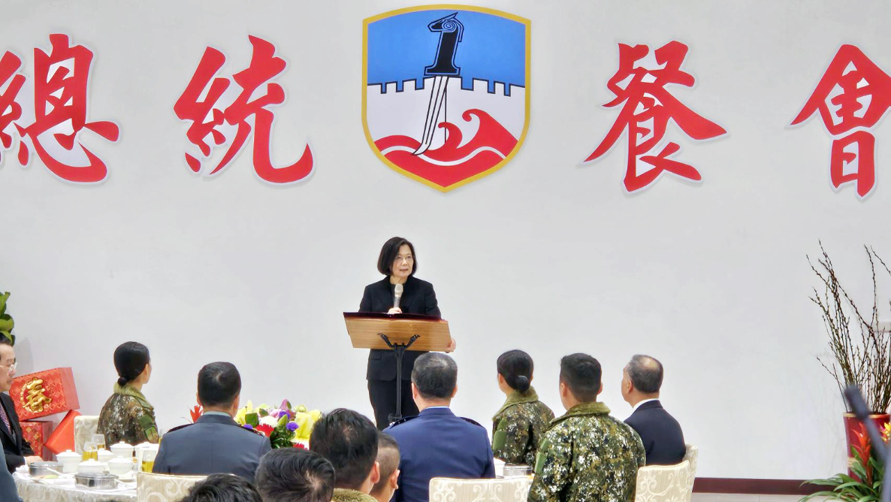 La présidente Tsai Ing-wen en visite aux Pescadores