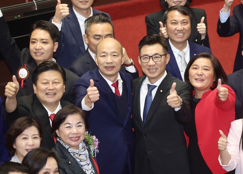 Retour sur le devant de la scène politique pour Han Kuo-yu, qui devient président du Yuan législatif