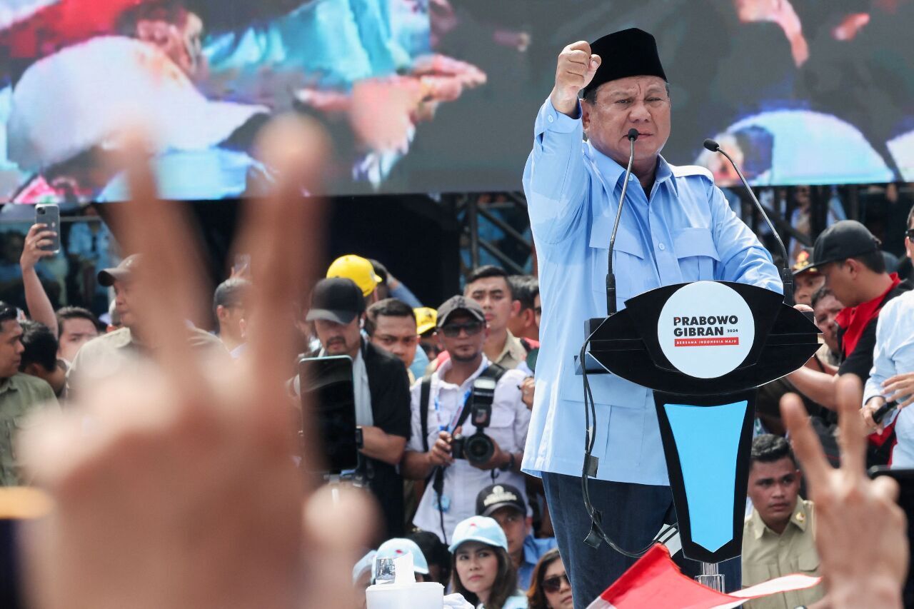 Elections en Indonésie : l'ex-général Prabowo Subianto revendique la victoire