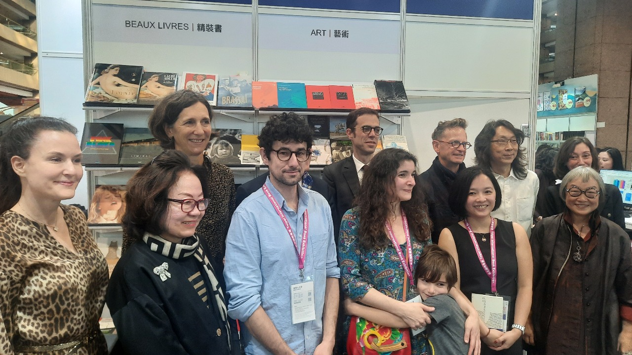 Inauguration du pavillon français au Salon international du livre de Taipei