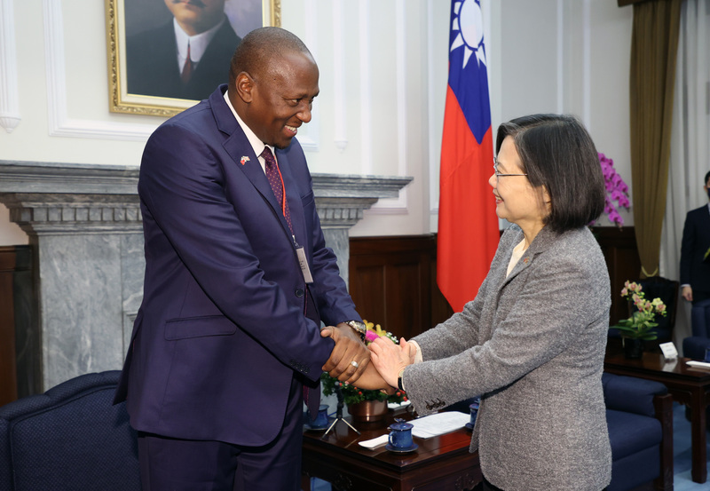 Tsai Ing-wen remercie Eswatini pour son soutien à la participation internationale de Taïwan