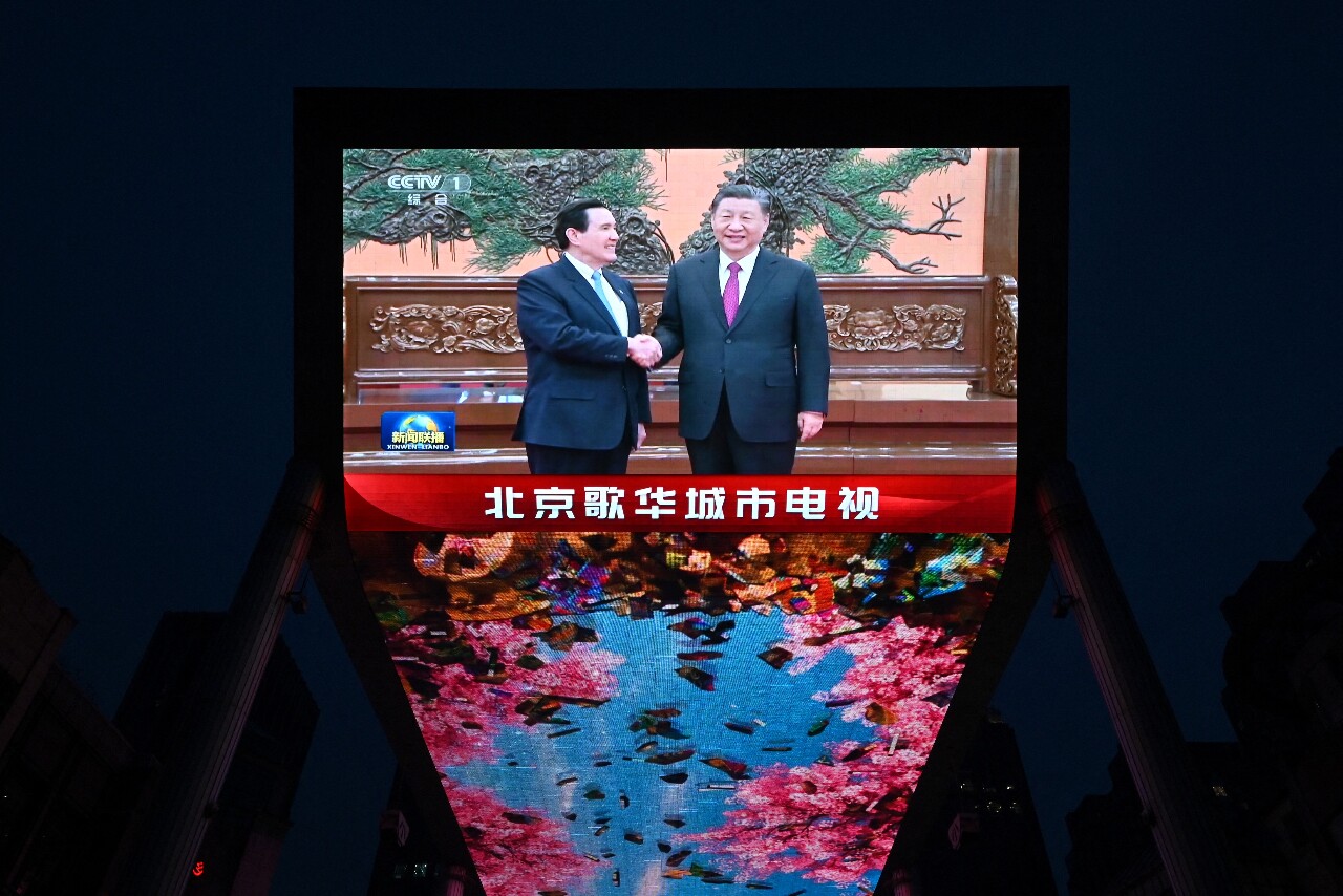 Ma Ying-jeou rencontre Xi Jinping en Chine