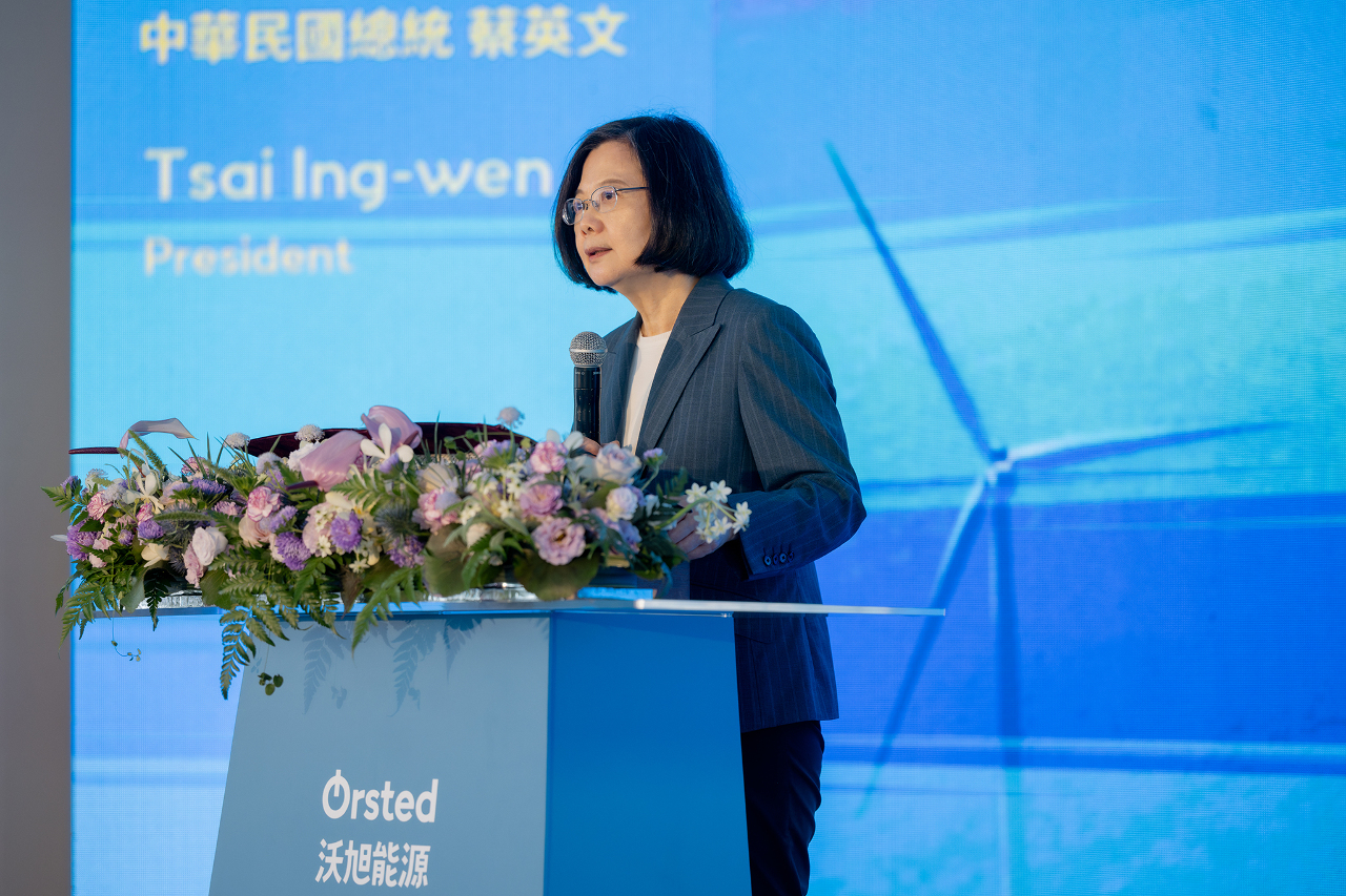 Fin de la première phase du projet de parc éolien du groupe danois Ørsted à Changhua