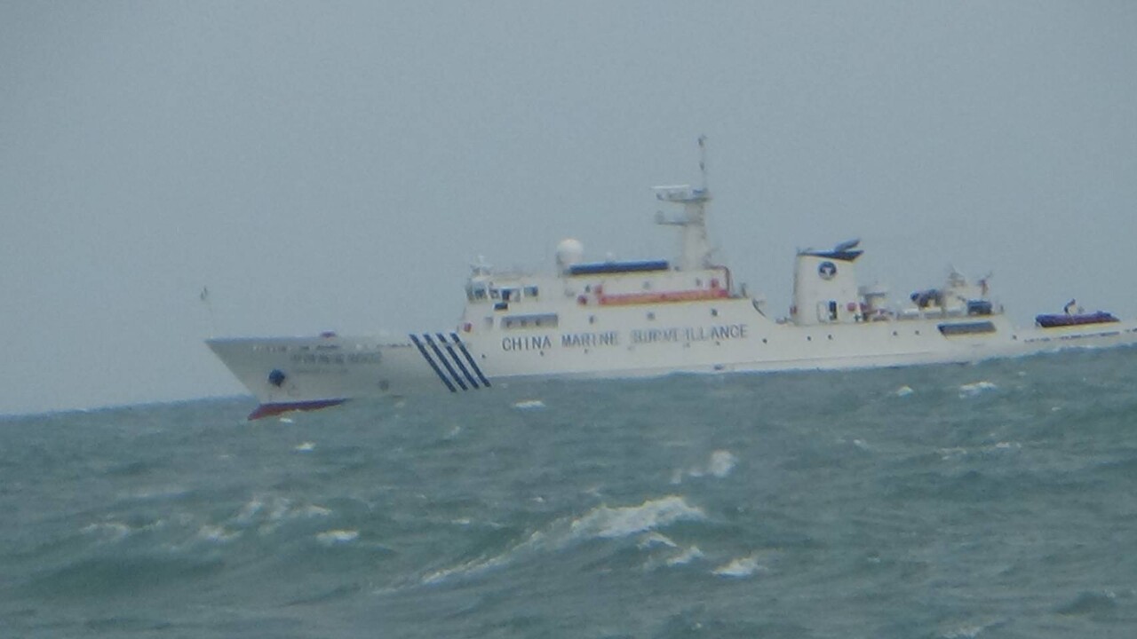 Deux flottes de navires chinois observées dans les eaux de Kinmen