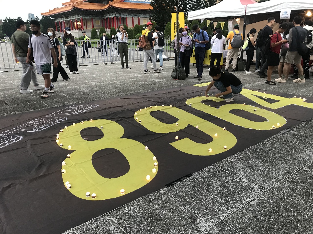 Le massacre de Tian'anmen commémoré à Taipei 35 ans après (Image : Lisa Duffaud)