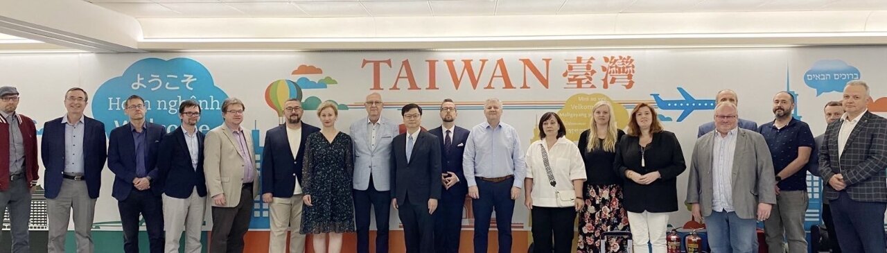 Une délégation tchèque arrive à Taïwan pour une visite de six jours
