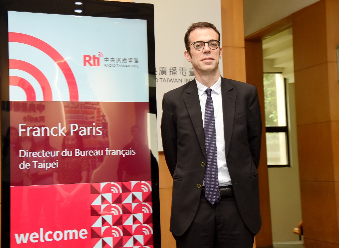 Franck Paris, directeur du Bureau français de Taipei au micro de RTI (1/2)