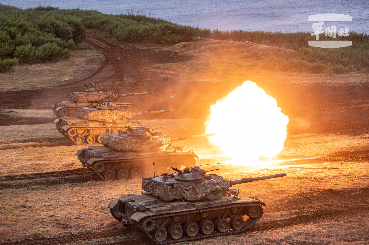 Les exercices militaires Han Kuang s'achèvent avant la fin suite au typhon Gaemi