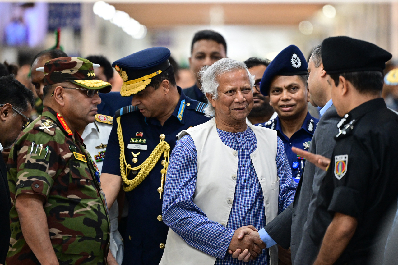 Le prix Nobel de la paix Muhammad Yunus a été nommé pour conseiller principal du gouvernement intérimaire du Bangladesh (Image : AFP)