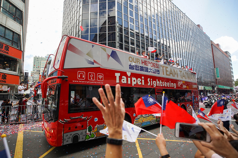 Demain aura lieu une parade dans Taipei pour célébrer les performances des athlètes taïwanais aux JO de Paris