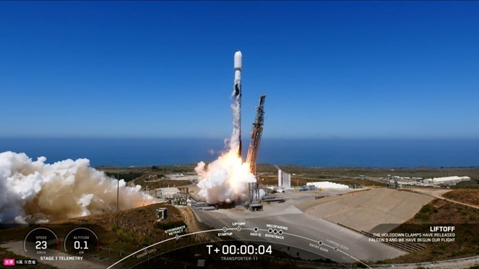 Deux satellites taïwanais lancés en Californie pour des recherches sur l'océan et l’internet des objets
