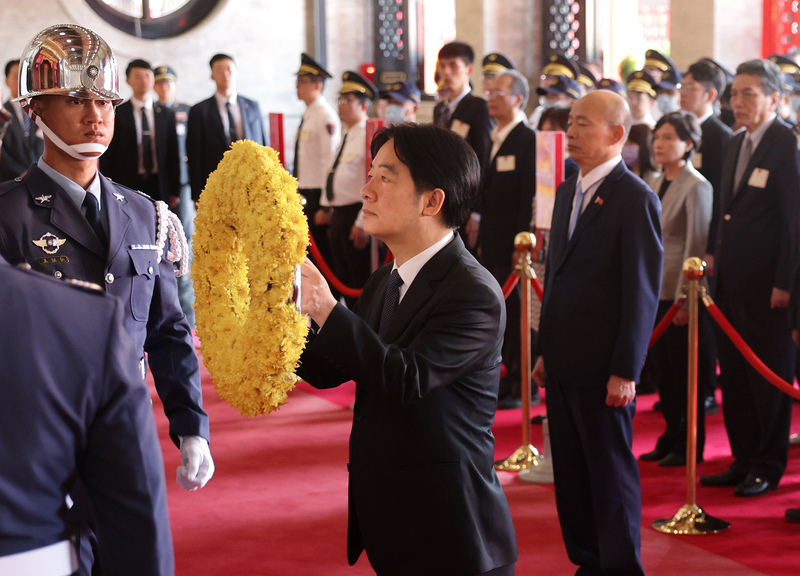Le Président Lai Ching-te se recueille au Sanctuaire des martyrs