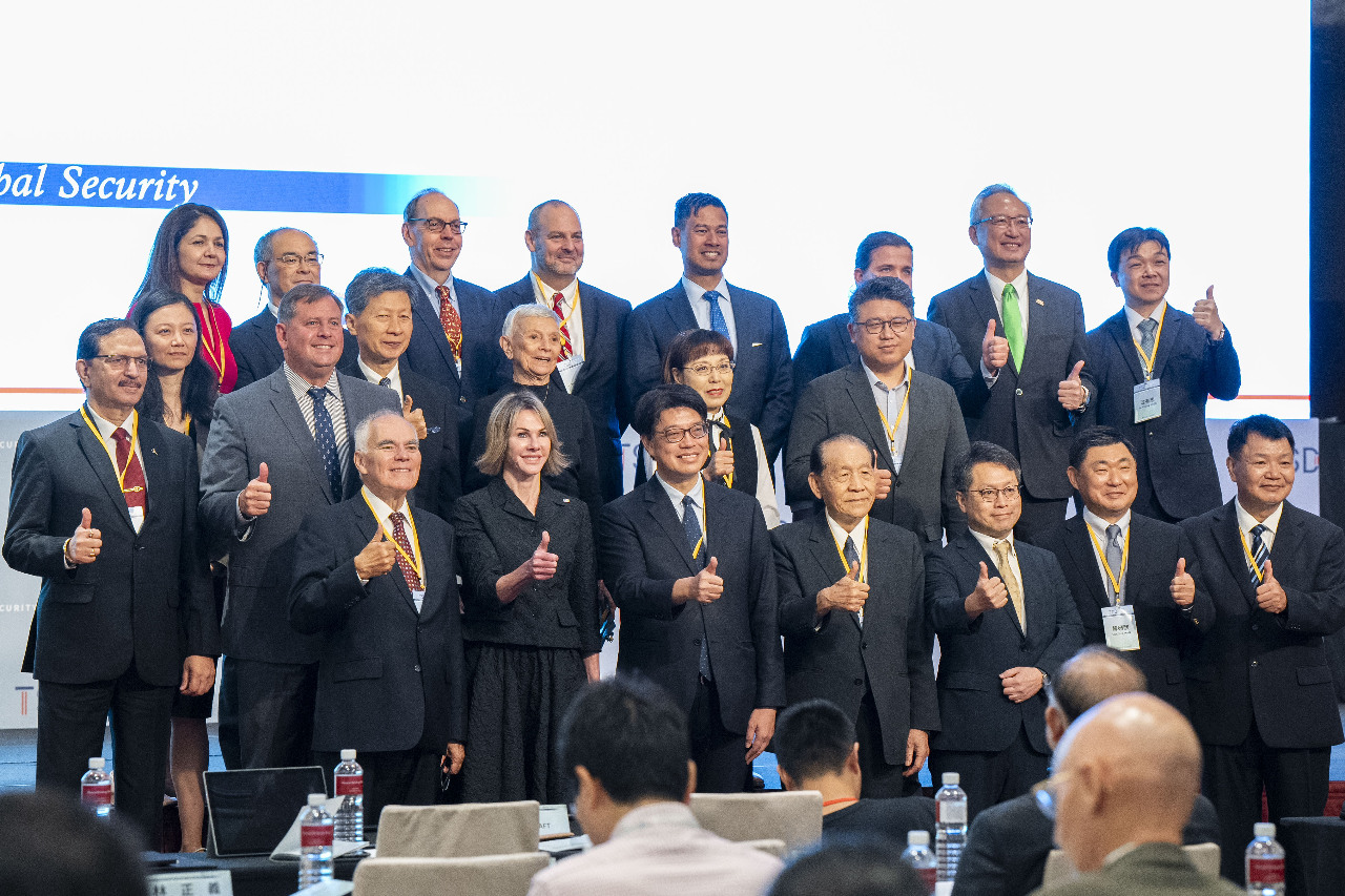 Organisation à Taipei de l'édition 2024 du Taipei Security Dialogue