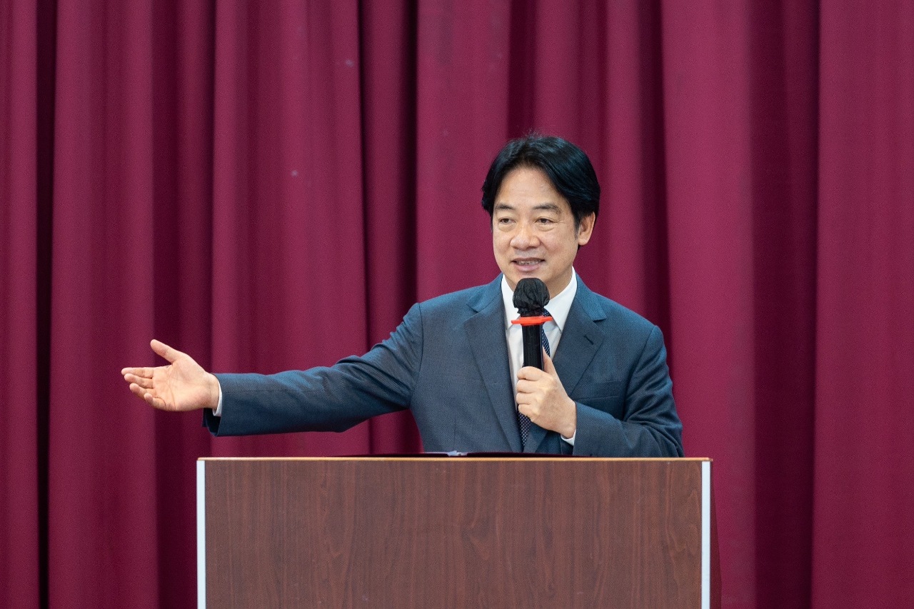 Le président Lai Ching-te fait un discours pour commémorer les 60 ans de la déclaration de Peng Ming-min en faveur de la démocratie