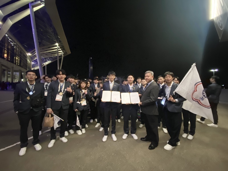 Olympiades des métiers : Taïwan remporte 43 prix, dont 2 médailles d’or