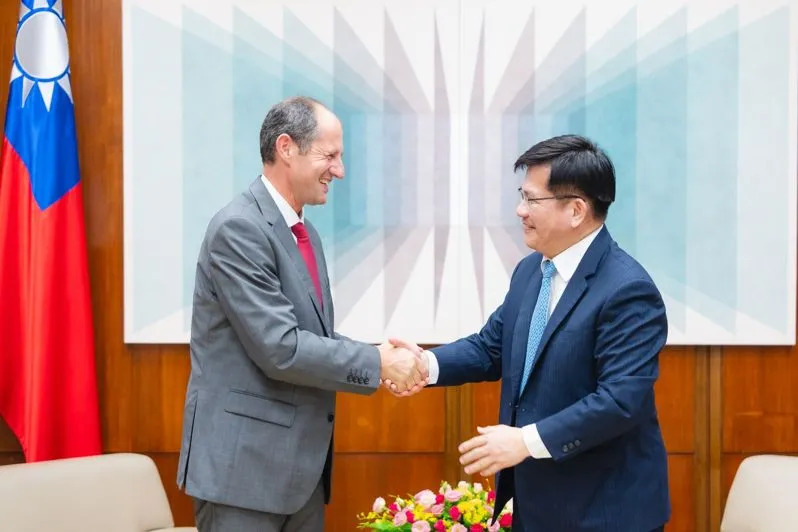 Lin Chia-lung reçoit le nouveau directeur du Bureau commercial et économique européen