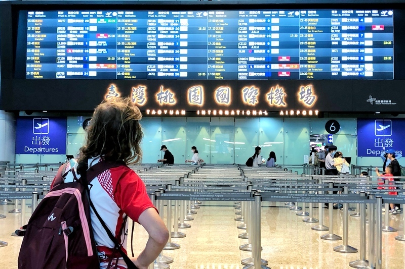 Typhon Krathon : 211 vols annulés ce jeudi à l'Aéroport international de Taoyuan