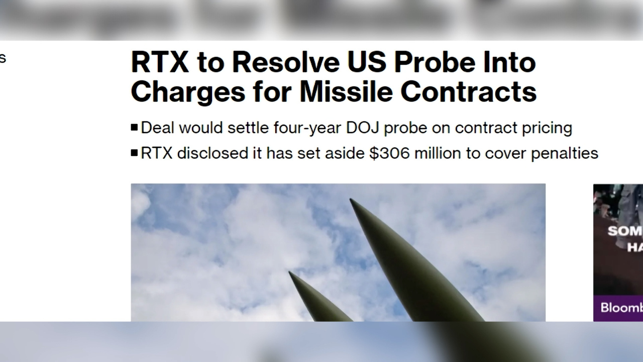La Défense taïwanaise estime pouvoir récupérer le trop perçu par RTX Corp.
