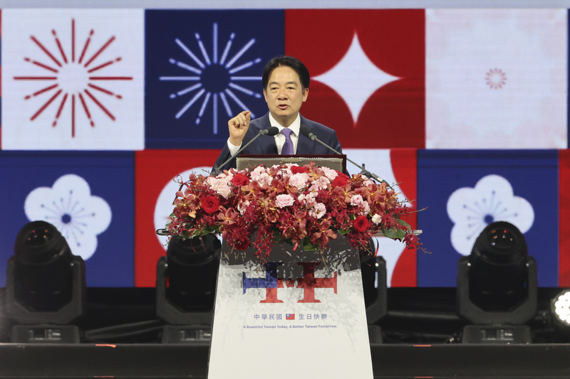 Gala de la fête nationale : Lai Ching-te héraut de l’unité nationale taïwanaise