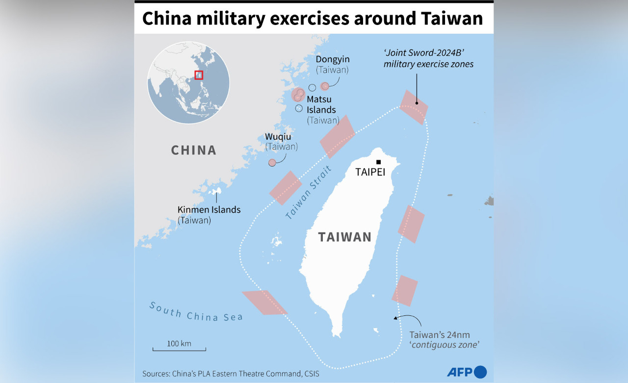 La Chine intensifie sa pression sur Taïwan (2/2)