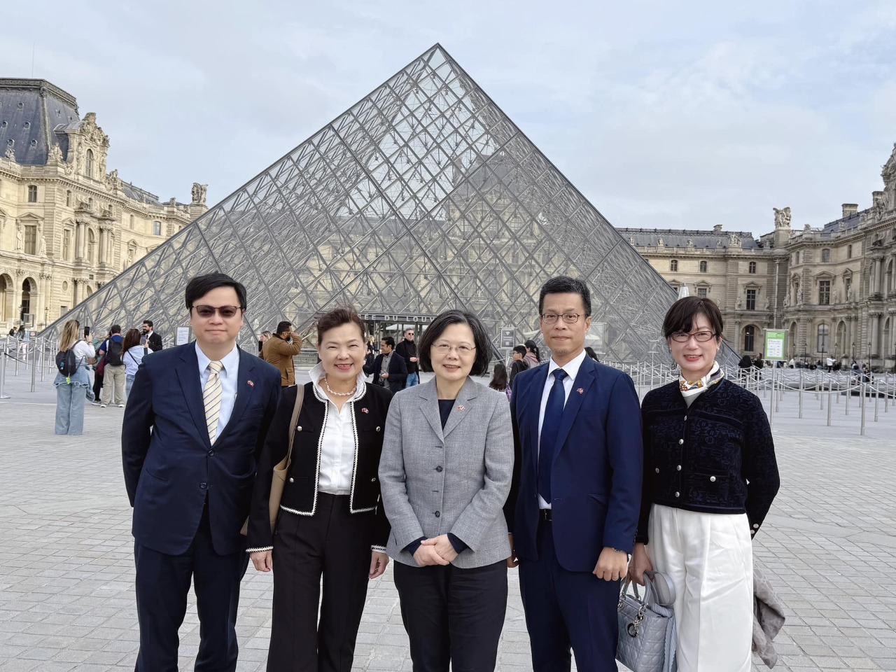 L'ancienne Présidente taïwanaise Tsai Ing-wen est à Paris