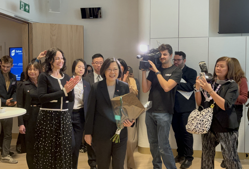 Tsai Ing-wen reçue par 80 députés européens