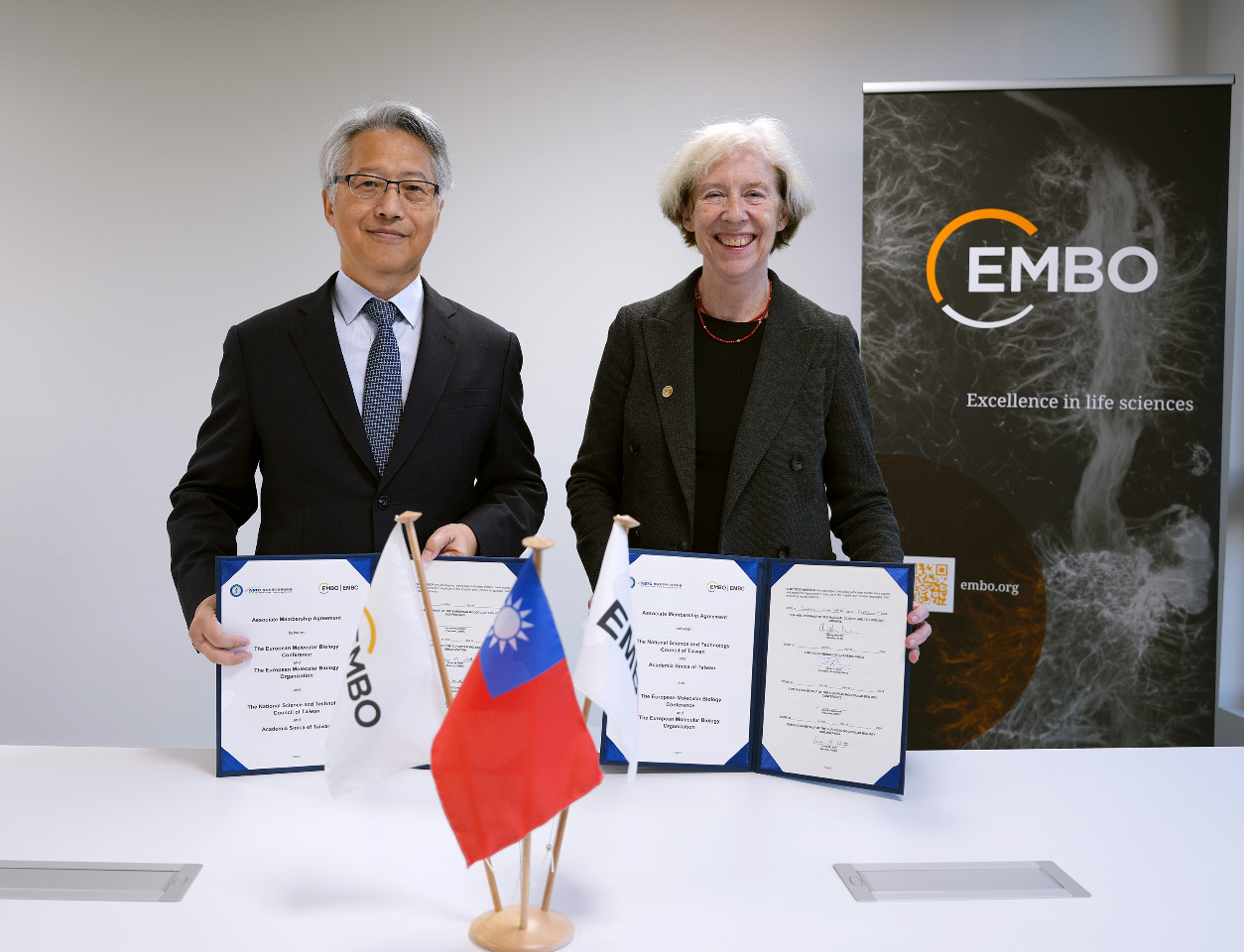 Taïwan devient membre associé de la Conférence européenne de biologie moléculaire