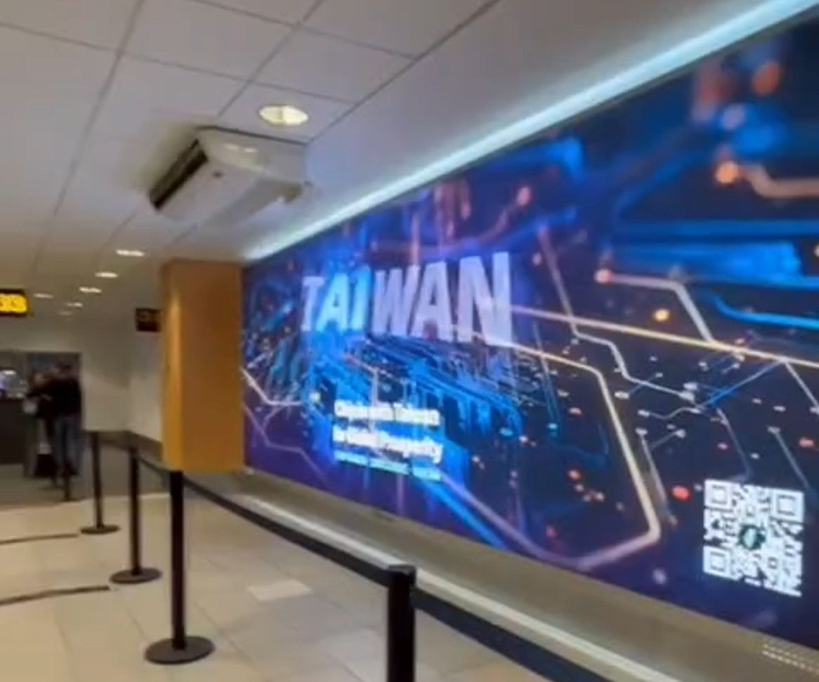 Taïwan contraint de retirer ses publicités à l’aéroport de Lima