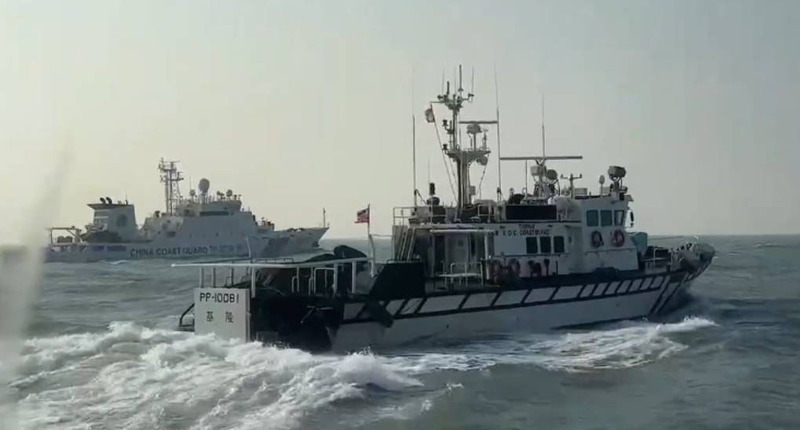 Quatre navires de garde-côtes chinois chassés des eaux territoriales de Kinmen