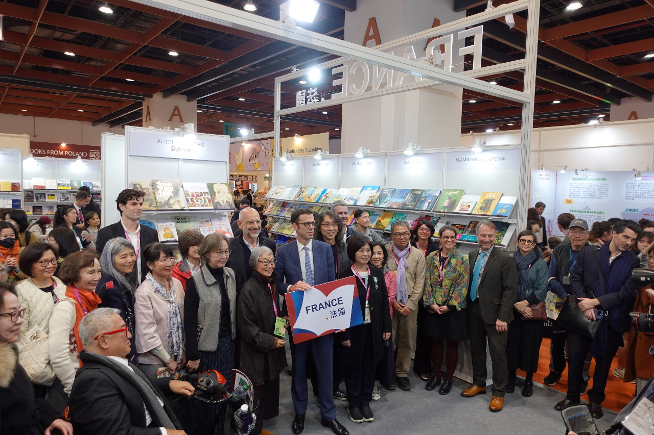 Livres et activités francophones au TIBE 2025