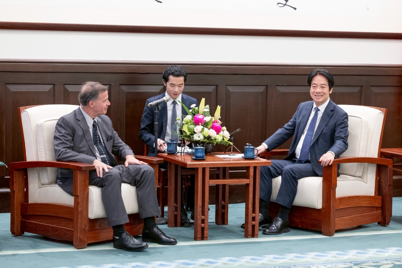 L’ancien Commandant en chef américain pour l’Indo-Pacifique reçu par le Président Lai Ching-te