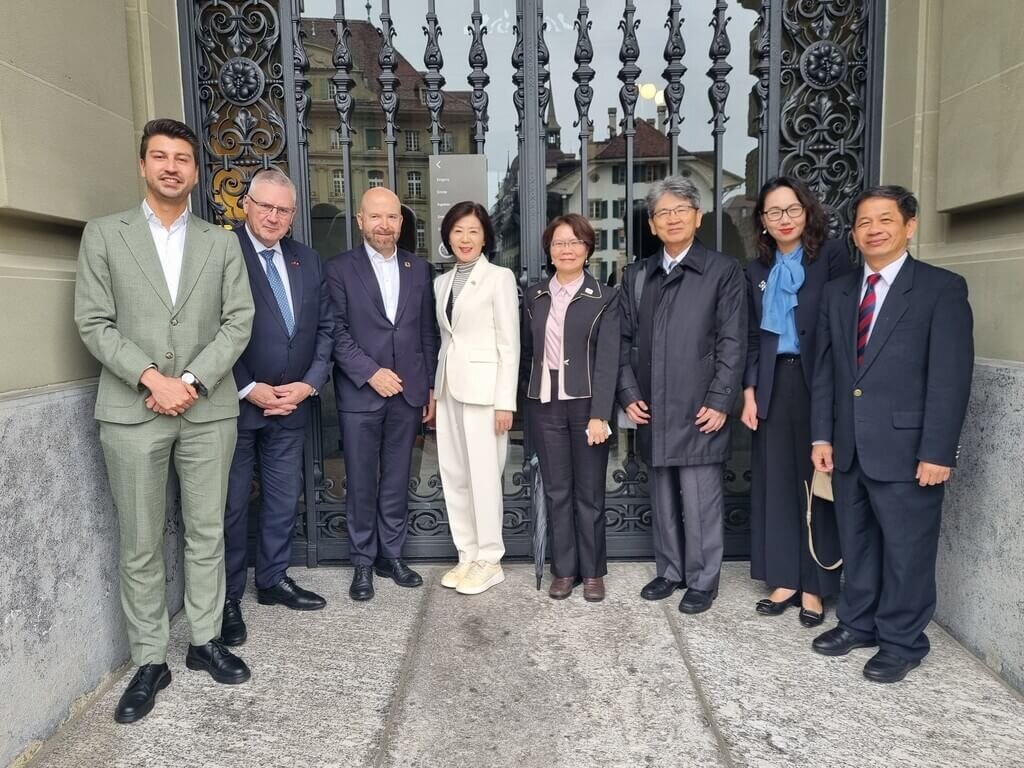 Diplomatie parlementaire: des députés taïwanais rencontrent le groupe d’amitié parlementaire suisse