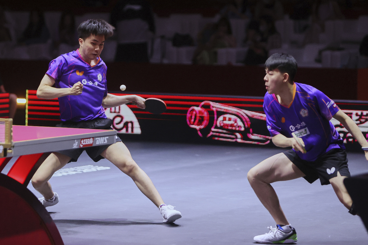 Les pongistes taïwanais en argent aux championnats du monde
