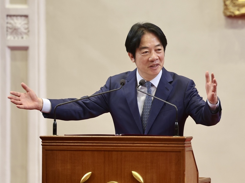 Lai Ching-te prêt à dialoguer avec la Chine sur base d’égalité pour assurer la paix de la nation