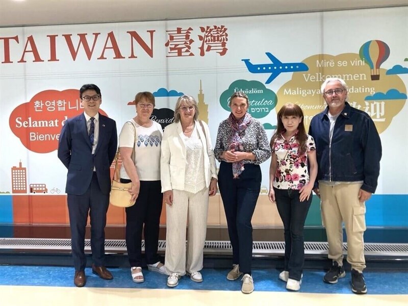 Une délégation parlementaire française arrive à Taïwan pour une visite de six jours